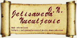 Jelisaveta Nuculjević vizit kartica